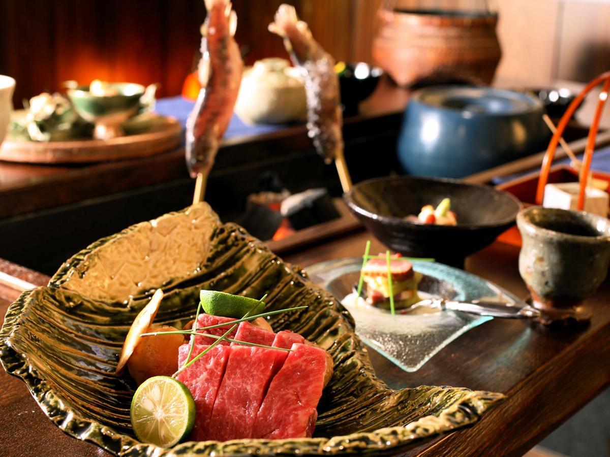 Ryori Ryokan Okuhida Sansoan Kyoya Takayama  Exteriör bild